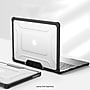 SaharaCase Heavy-Duty Raider Series 14" Laptop Case with Stand, Shock Absorbing, Frosted Clear/Black Trim (LT00047)~#|#~4F582C52-E855-4294-A56D2582290A9A86_sc7