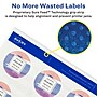 Avery Print-to-the-Edge Laser/Inkjet Round Labels, 2" Dia, Glossy Clear, 120 Labels/Pack (22825)~#|#~4F5A649C-8697-448A-8DAD8A03B6CE75C9_sc7
