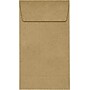 LUX #5 1/2 Coin Envelopes with Peel & Seel, 100% Recycled, 3.125" x 5.5", Brown, 50/Box (LUX-512-GB-50)~#|#~4F5E6CFF-FAC3-4ACC-84DF12D32E1F8A3F_sc7