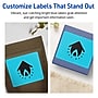 Avery Laser/Inkjet Multipurpose Rectangle Labels, 5" x 3.5", Bright Blue, 40/Pack (94256)~#|#~4F5EB9A1-40EF-4FA3-9F575134B0C10904_sc7