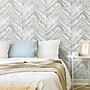 York Wallcoverings Herringbone Peel and Stick Wallpaper (RMK11454WP)~#|#~4F612CEB-B6A4-47FA-85C624F57A073CA4_sc7