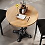 Flash Furniture Bennett 30" Round Wooden Commercial Indoor Table, Natural Top/Black Base (GSFRD30NTST2222)~#|#~4F614333-D453-4004-8974E2A19DE642B8_sc7