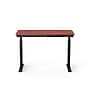 VersaDesk PowerLift 48"W Electric Rectangular Adjustable Standing Desk, Cherry/Black (PLSDR4824-BC-APP)~#|#~4F64C95D-EFD6-40F3-9FB955D96EB984C5_sc7