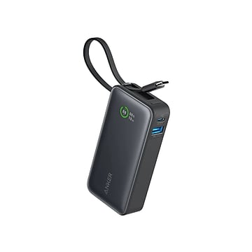 Anker737PowerBank（PowerCore24000） Anker 24000mAh Power Bank, 3-Port Portable Charger, 140W USB