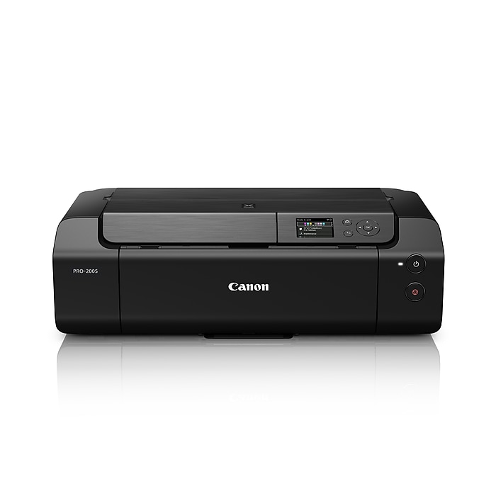Canon Pixma Pro-200S Wireless Inkjet Printer, Black | Staples
