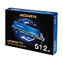 A-data LEGEND 710 512GB M.2 PCIe Gen3 x4 Internal Solid-State Drive, 3D-NAND (ALEG-710-512GCS)~#|#~4F6AD44B-92C3-4DF0-B917A886CF83529A_sc7