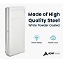 AdirHome Built-In Wall Laundry Hamper, White, 38.25" H x 7.25" W x 3.62" D~#|#~4F6E782F-E5E5-405C-BEFFFB3305917F17_sc7