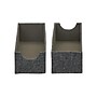 Household Essentials Drawer Organizers, Graphite Linen, 2/Pack (7570-1)~#|#~4F6E88F7-4FEC-46E7-99CBC66CFC890559_sc7