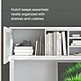 Bush Home Somerset 72W L-Shaped Sit to Stand Desk with Hutch, White (SET015WH)~#|#~4F6FDD0C-3103-42B3-846F4491120EB3DF_sc7