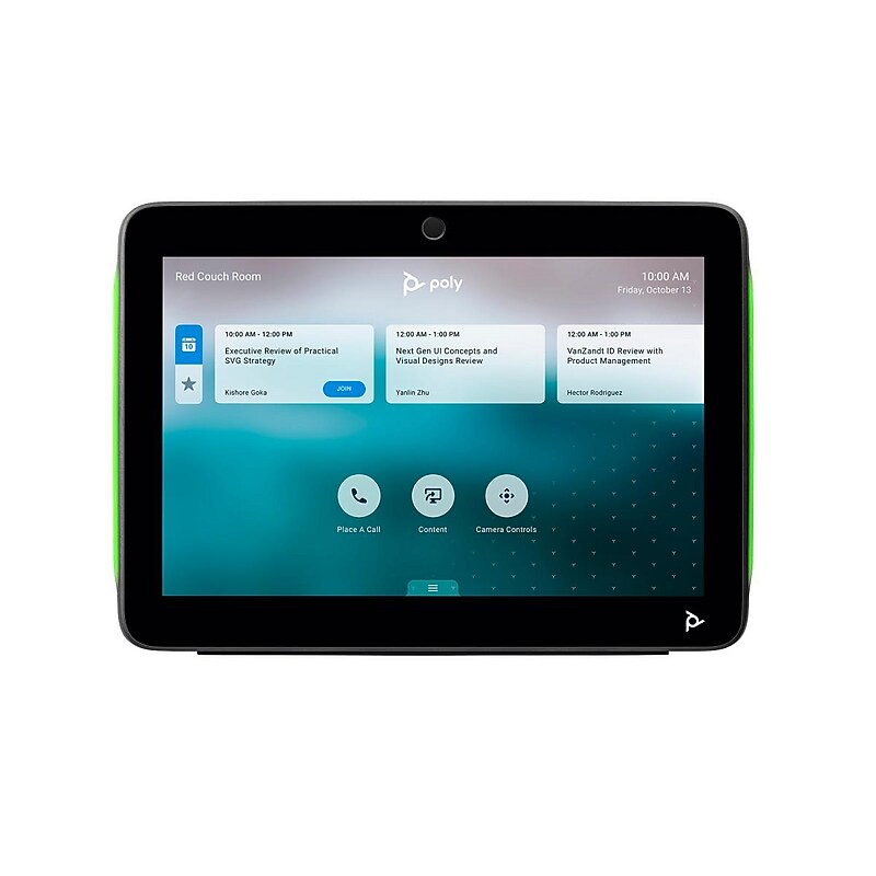 HP Poly TC10 Touch Controller, Black (977L7AA#AC3) image 1
