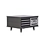 Victor Monroe Retro 8-in-1 Turntable Record Player and Entertainment Center with Bluetooth and Built in Speakers, Graphite~#|#~4F7408C2-5BC9-46A8-A62A94D357EE148A_sc7