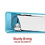 Staples 1 1/2" 3-Ring View Binders, D-Ring, Light Blue (58686)~#|#~4F7465F1-39FC-4430-996DF56708EE8624_sc7
