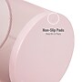 Mind Reader Metal Mesh Trash Can Without Lid, 4.4 Gallon, Pink (1CIRGA-PNK)~#|#~4F7C9CE2-0BFB-4F57-BE0980713D167097_sc7