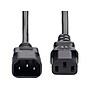 StarTech 1' C14 to C13 Power Cable, Male to Female, Black (8713-8100-POWER-CORD)~#|#~4F803400-38DE-4E03-A84BAB773BC065F6_sc7