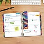 2027 Excello Brands 7.8" x 9" Weekly & Monthly Standard Planner, Paperboard Cover, Pastel Peacock (FSHN-CY27-79-61)~#|#~4F8211CE-AAC6-4D91-81B0FDF3CC26A8BB_sc7