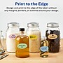 Avery Laser/Inkjet Oval  Waterproof Multipurpose Labels, 2"  Dia, White, 600/Pack (94053)~#|#~4F917C10-58E2-4FB6-B6816D09DF243B83_sc7