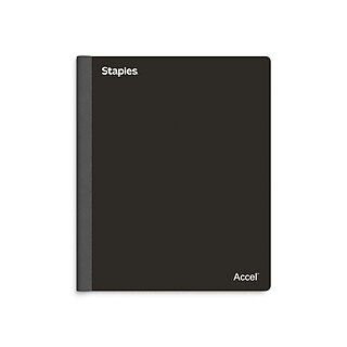 Staples Premium 2-Subject Notebook, 6