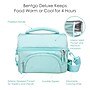 bentgo Deluxe Insulated Lunch Bag, 2-Compartment, Coastal Aqua (BGOBG2-CA)~#|#~4F992109-0D46-45E4-812E51F54D9AF5FA_sc7
