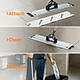 Coastwide Professional Microfiber Wet Mop Pad, 4.5" x 19", White, 50/Pack (CW63404)~#|#~4F9FBD64-73F2-4E85-890752C076963ED6_sc7