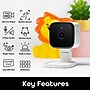 GEENI Peek Smart Wi-FI Indoor Security Camera 1080p, White (GN-CW065-199)~#|#~4FA3D78F-BF01-4C59-9AD94833B2B565A8_sc7