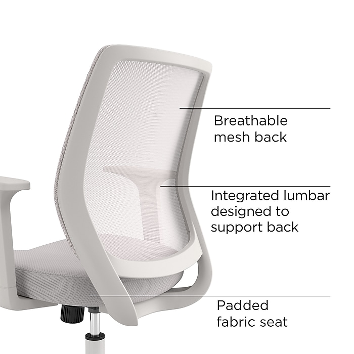 Desk Chair Staples Back Support Staples Essentials Ergonomic