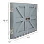 Excello Global Products Barndoor Picture Frame with Chalkboard, Gray (EGP-HD-0413C)~#|#~4FB623A1-9205-4DA1-B55E45F8FE17DDD2_sc7