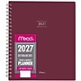 2027 Mead Essentials 9" x 11" Calendar Year Weekly & Monthly Planner, Plastic Cover, Burgundy (CRW630L5027)~#|#~4FBE9BEB-C8BF-4D7F-BDE452AD6ED0343E_sc7