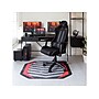 Anji Mountain Rug'd Prizm Red Carpet & Hard Floor Chair Mat, 36" x 48", Gray/Red (AMB9107)~#|#~4FC4C679-6E04-42CF-BA630EAD97D97317_sc7