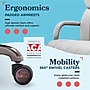 La-Z-Boy Symphony Ergonomic Bonded Leather Swivel Executive Chair, Gray and Graphite (CCHR10013B)~#|#~4FC4FA34-B926-4B3B-968D30557B2F3DF4_sc7