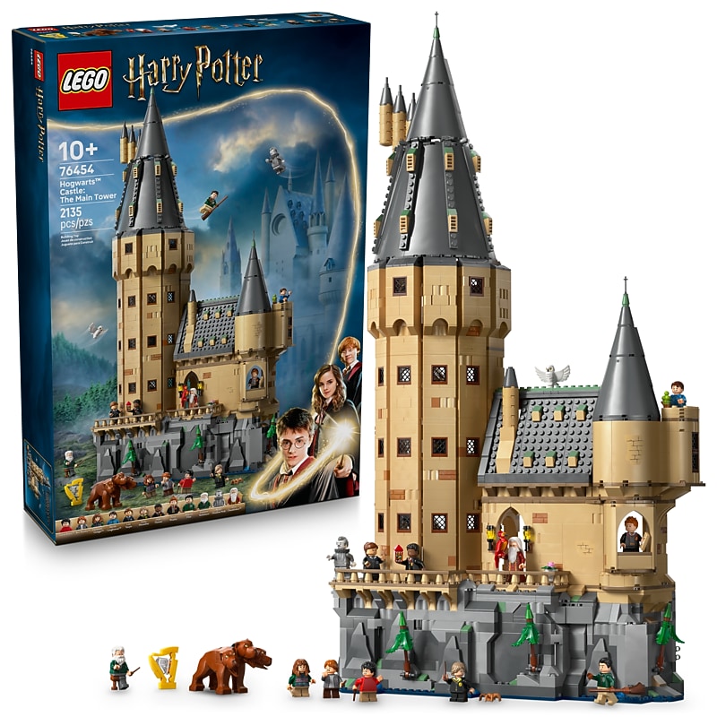 LEGO Harry Potter Hogwarts Castle: The Main Tower Set, 2135 Pieces (76454) image 1