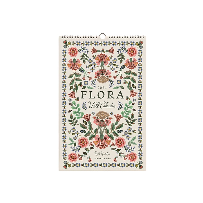 Laputa Official Fan Club VOYAGE会報+カレンダー 2026 Rifle Paper Co. Flora 11