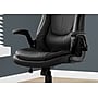 Monarch Specialties Inc. Leather-Look Executive Chair, Black (I 7277)~#|#~4FD29AF2-A65A-4373-B25CFFEFA5393DED_sc7
