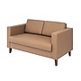 Flash Furniture Hercules Artemis LeatherSoft Reception Loveseat, Cognac (ZB89212SCOGNAC)~#|#~4FDB980B-1074-4CA1-BDA65752C777C6A9_sc7