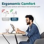 Delton SW60 iPad/Android Stand & N35 Small Wireless Keyboard and Mouse Tablet Accessory Set, Silver (DTTKITMIN35SW60)~#|#~4FDD6390-094D-4503-BD33C95551D60D60_sc7