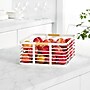 mDesign Steel Organizer, Matte White/Natural (25945)~#|#~4FDE5592-D452-40F3-A0ABA1EE9C6EBEFF_sc7