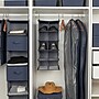 Household Essentials Hanging Closet Shoe Organizer, 10 Denim Storage Compartments (HE1063)~#|#~4FE2236F-53AC-4698-9D8F02B63FAC4095_sc7