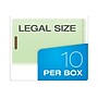Pendaflex 30% Recycled Pressboard Classification Folder, 2-Divider, 2.5" Expansion, Legal, Light Green, 10/Box (23324R)~#|#~4FE3DDFC-DF55-4CD8-96BE86EE0D46FC4D_sc7