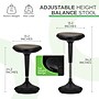 Uncaged Ergonomics Armless Wobble Active Sitting Balance Stool, Faux Leather, Black (WSL-B)~#|#~4FE621FA-2E3A-4FB6-B51BAF80A8174350_sc7