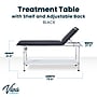 Viva Comfort Adjustable Exam Table, 440 lbs. Capacity, Black (ADI996-02-BLK-MK)~#|#~4FEB2B3E-745A-46A5-BA2CAE0DDF5F738E_sc7