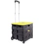 Dbest Quik Cart Collapsible Rolling Crate, Yellow (01-909)~#|#~4FF25780-286B-4870-92E90307C96619EC_sc7