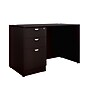 Boss Office Products 48"W Desk with Box/Box/File Pedestal, Mocha (GROUP104-MOC)~#|#~4FF2F1D1-5796-40D0-AF69AD23AD90D6B7_sc7