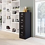 Staples Commercial 4-Drawer Vertical File Cabinet, Locking, Letter, Black, 22"D (22337D)~#|#~4FF4C31E-BCFE-4DDB-A314BE631543418C_sc7