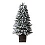 Nearly Natural 4-ft. Winter Flocked Pre-Lit Artificial Christmas Tree, 40 Lights (T3035)~#|#~4FF7E906-F6BC-4598-B3F92E2C64E616A3_sc7