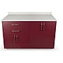 Viva Comfort 36.32'' H x 48" L Exam Room Medical Cabinet, 4-Doors, 2-Drawers, Claret (902BASE48NSCL)~#|#~4FFCCBB5-2CDF-479D-979BE64D69883618_sc7
