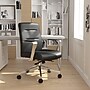 Boss Office Products Ergonomic Vinyl Swivel Conference Chair, Black (B8886AL-AMBK)~#|#~4FFF7812-68EA-48B1-B0D1D4545C49E34D_sc7