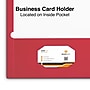 Staples Glossy 2-Pocket Paper Folder, Red, 10/Pack (13374-CC)~#|#~50007880-B605-43BF-9C6012978631E4C5_sc7
