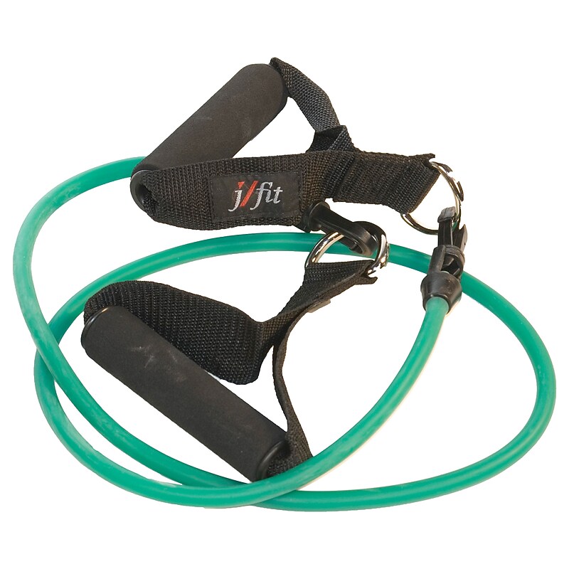 Jfit Resistance Band, Green/Black (J-TWHMD) image 1