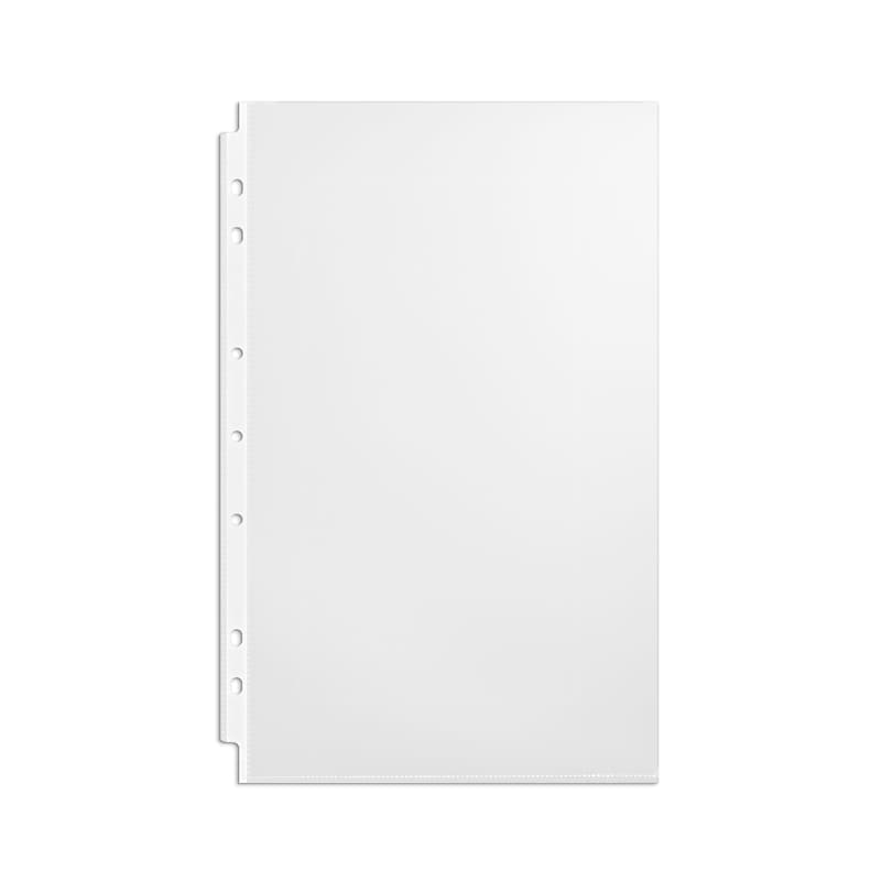 Staples Standard Weight Sheet Protector, 8.5" x 14", Clear, 50/Pack (ST28494/34846) image 1