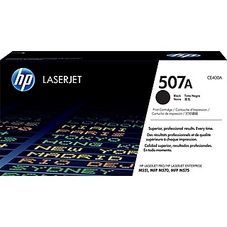 HP 507A Magenta Standard Yield Toner Cartridge, Prints Up to 6,000