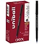 uni-ball Onyx Rollerball Pens, Fine Point, 0.7mm, Blue Ink, Dozen (60145)~#|#~501448F9-2C20-4EBE-BD1A6D7BFEA7BE86_sc7